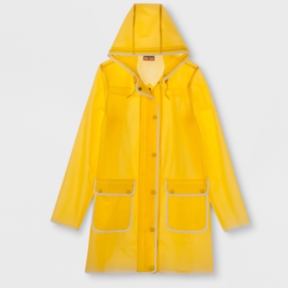 Women’s Yellow Hunter Rain Jacket 2X